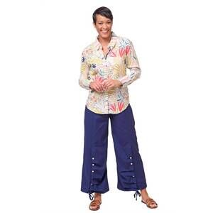 NEW TULIP CLOTHING gretchen button down blouse in whimsy